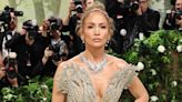 Jennifer Lopez Shines in a Gown Dripping With Crystals at the 2024 Met Gala