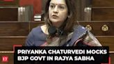 'War Rukwa di Papa...,' Priyanka Chaturvedi mocks BJP govt in Rajya Sabha