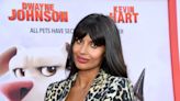 Jameela Jamil Goes Wild at ‘DC League of Super-Pets’ Screening in Leopard Suit and Pointy Pumps