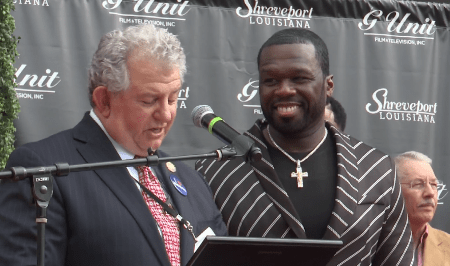 50 Cent, G-Unit Studios welcomed to Shreveport