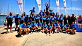 Los Marlines de Lanzarote triunfan en la III Copa de España de Kayak de Mar con 28 medallas