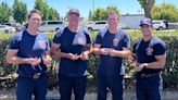 Fresno firefighters save ducks from storm drain