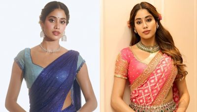 Janhvi Kapoor debuts new Princess Jasmine pattu pavadai, check out some of her renditions of this traditional ensemble