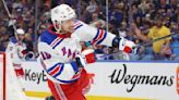 Kreider scores twice in Rangers' season-opening 5-1 win over Sabres