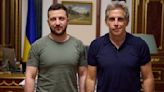 El video del inesperado encuentro de Ben Stiller con Zelensky en Kiev