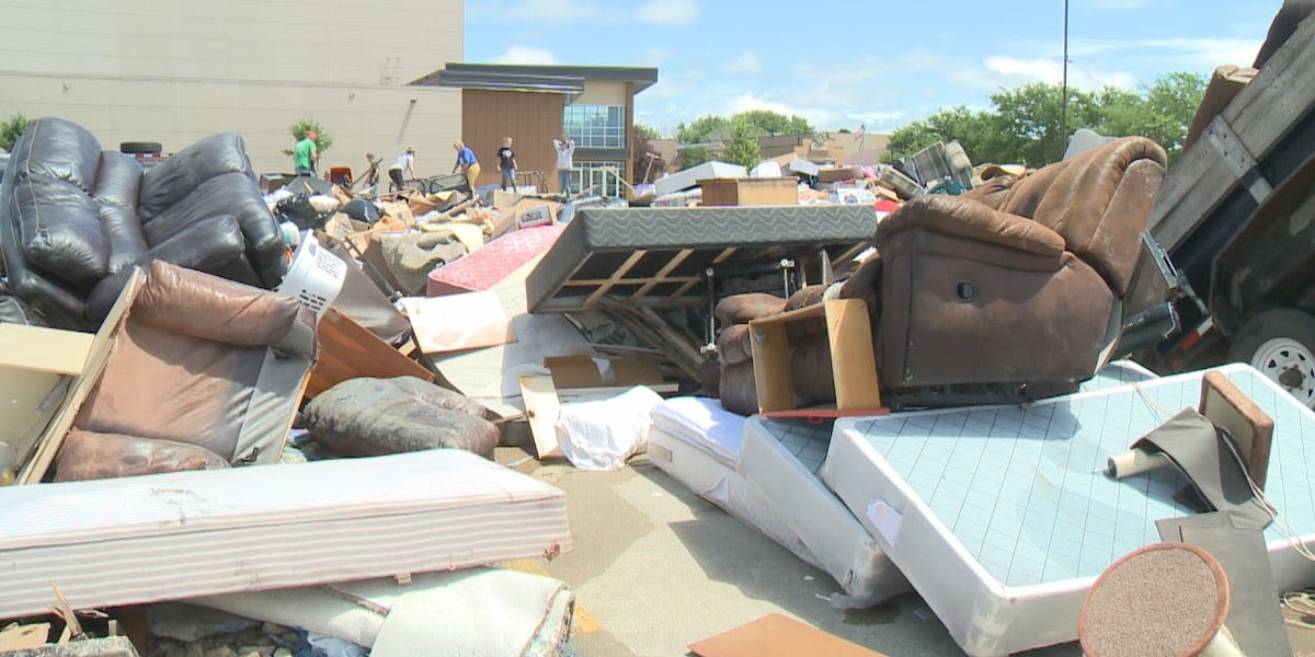 Flood recovery efforts continue in Canton