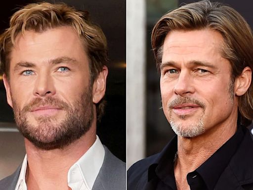 Chris Hemsworth reveló el mal momento que pasó cuando conoció a Brad Pitt: “Entré en pánico”