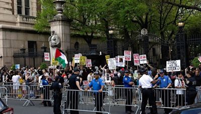 Universidad de Columbia suspende a estudiantes por protesta propalestina