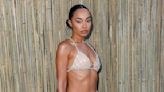 Leigh-Anne Pinnock steps out in a bedazzled bra