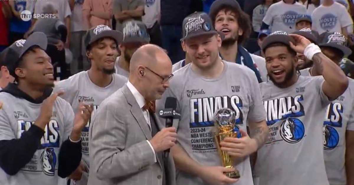 Luka Doncic Wins MVP of West Finals; 'I Can't Believe It!'