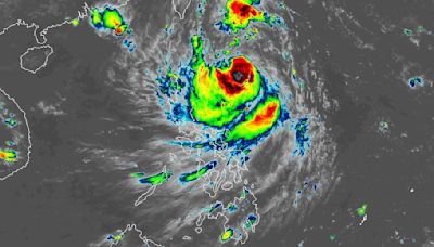 Tropical Storm Julian slightly intensifies over Philippine Sea