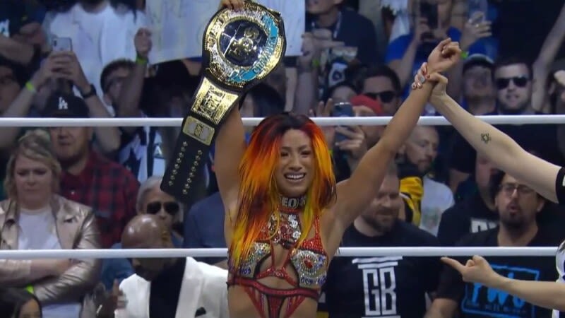 Mercedes Moné Wins TBS Title, Kris Statlander Turns On Willow Nightingale At AEW Double Or Nothing