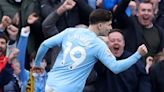 Video: cuatro goles pero otra vez Haaland y Guardiola terminaron discutiendo