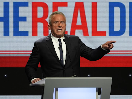 'The Real Debate': Independent candidates Robert F Kennedy Jr holds debate by himself after CNN snub - Times of India