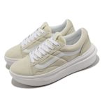 Vans 休閒鞋 Old Skool Over 男鞋 女鞋 米 厚底 增高 拼接 VN0A7Q5E1NF