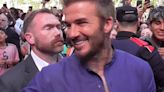 David Beckham 'paraliza' Barcelona en un nuevo viaje a nuestro país