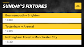 Follow Sunday's games live