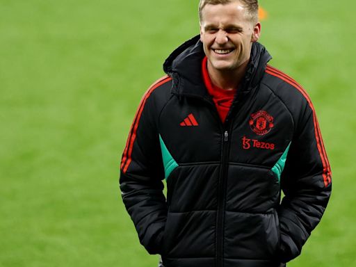 Man Utd flop Donny Van De Beek confirms Old Trafford exit