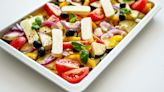 The Reason Alex Guarnaschelli's Sheet Pan Salad Is Absolutely Genius
