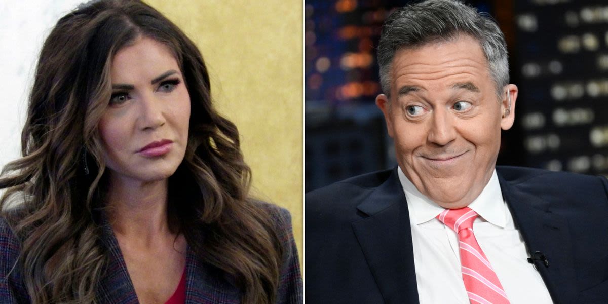 Greg Gutfeld Brutally Mocks Kristi Noem After Last-Minute Cancellation