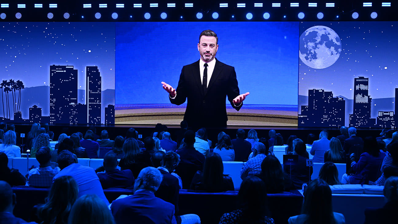 Jimmy Kimmel Unleashed at Disney Upfronts: “We’re Building One Big Ad-Supported Pile of S–t”