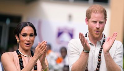 Royal News - live: Harry and Meghan mobbed by fans in Nigeria as Prince William gives new Kate health update