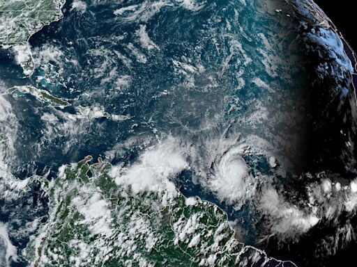 Hurricane Beryl forecast to become a Category 4 storm as it nears southeast Caribbean