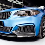 【政銓企業有限公司】BMW F22 M235 M240 M包 專用 P款 P牌 高品質 卡夢 前下巴 現貨供應 免費安裝