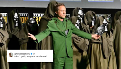 Gwyneth Paltrow Reacts To Robert Downey Jr’s MCU Return As Baddie Doctor Doom: I Don't Get It