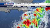 National Hurricane Center tracking Invest 90-L as it moves across Florida