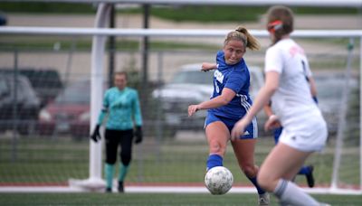 Halle Bormann is an offensive force for Clear Creek Amana girls soccer