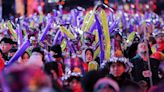Thousands gather in Times Square for New Year ball drop