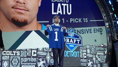 Indianapolis Colts select Jesuit High School’s Laiatu Latu with No. 15 pick in NFL Draft