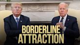 Jimmy Fallon Imagines Biden and Trump’s Overlapping Border Trips as Rom-Com: Watch the Trailer for ‘Borderline Attraction’ | Video