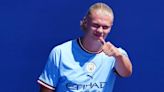 Erling Haaland not feeling the pressure of his big-money move to Manchester City