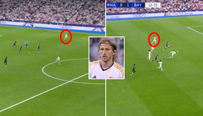 We need to talk about Luka Modric's heroic defending that stopped Madrid going 2-0 down vs Bayern