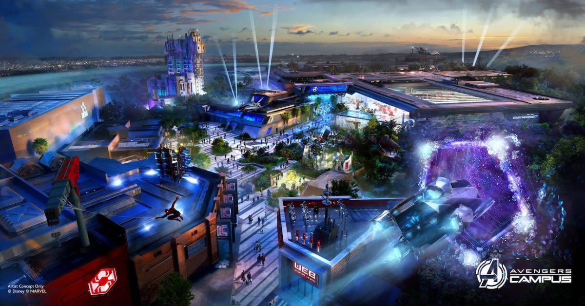 AVENGERS Campus at Disneyland Gets Two New Rides with Thanos and Iron Man