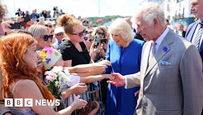 Sun shines for King and Queen during royal visit to Guernsey