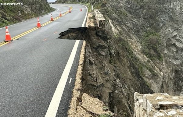 Hwy 1 in Big Sur to reopen ahead of schedule following road collapse in March, Gov. Newsom says