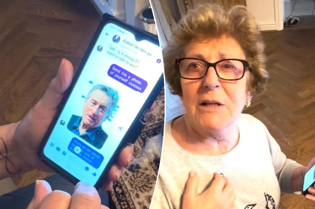 Grandma thought she was texting with Robert De Niro — but her granddaughter saw through the scam: ‘I couldn’t stop laughing’