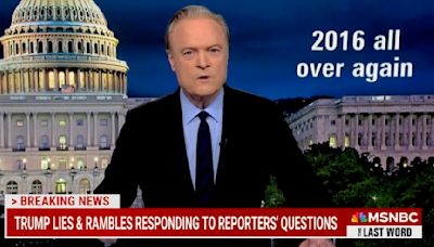 MSNBC Host Lawrence O’Donnell Slams His Own Network on Air Over Trump’s Press Conference