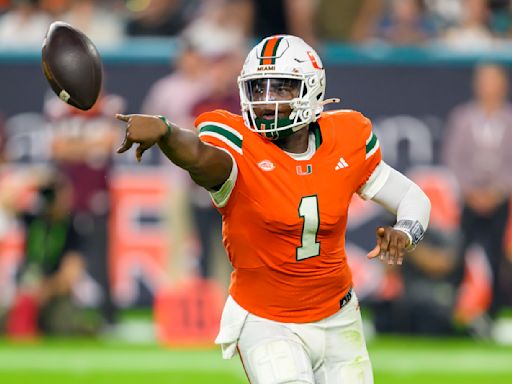 Hail Mary touchdown overturned as No. 7 Miami survives against Virginia Tech in thriller