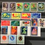 列支敦士登(Liechtenstein)郵票   全新未用22枚