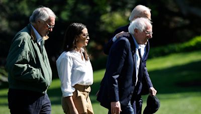 AOC and Bernie Sanders defend Biden’s decision to withhold military aid to Israel