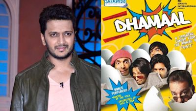 EXCLUSIVE | Riteish Deshmukh: 'I didn't want to do Dhamaal, gave the cheque back to director Indra Kumar because...'