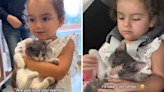 Sick cat finds forever home after three-year-old girl vows to care for her