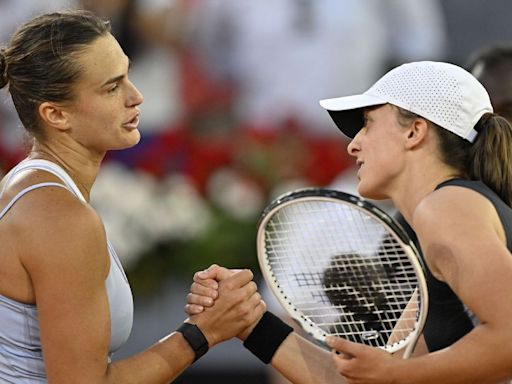 En vivo: Iga Swiatek vs. Aryna Sabalenka por la final del WTA 1000 de Madrid