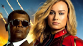 Brie Larson Stunned In A White Dress And Samuel L. Jackson Continued To Be Her #1 Hype Man