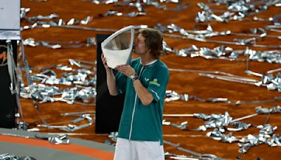 Andrey Rublev campeón en el torneo Masters 1000 de Madrid