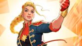 Captain Marvel Shines on Issue #1 Foil Variant Cover